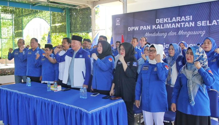 PAN Kalsel Deklarasikan Dukung Ganjar