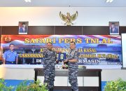 Aspers Kasal Berikan Pengarahan Safari Personel TNI AL Di Lanal Banjarmasin