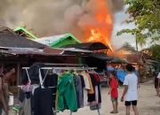 Api Kobarkan Pemukiman Warga Griliya Banjarmasin