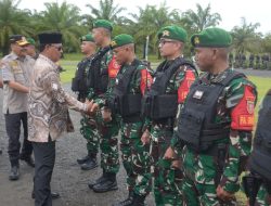 Ada 400 Prajurit Satgas Yonif 623/BWU Berangkat ke Papua