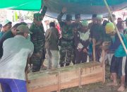 Koramil 1002-05/Pandawan Antar Legiun Veteran Kemerdekaan RI ke Peristirahatan Terakhir