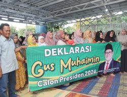 Kembali Warga Guntung Pinang Kemungin Banjarbaru Deklarasikan Cak Imin Sebagai Capres RI 2024