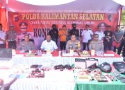 Dit Reskrimum Polda Kalsel, Pengungkapan Kasus Penipuan Rekrutmen Anggota Polri dan Kepemilikan Senjata Api Illegal