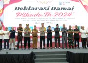 Road Tour Polda Kalsel, Deklarasi Pilkada Damai 2024 di Kabupaten Tapin
