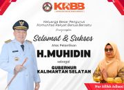 KRBB Sambut Pelantikan H. Muhidin sebagai Gubernur Kalsel dengan Ucapan Selamat