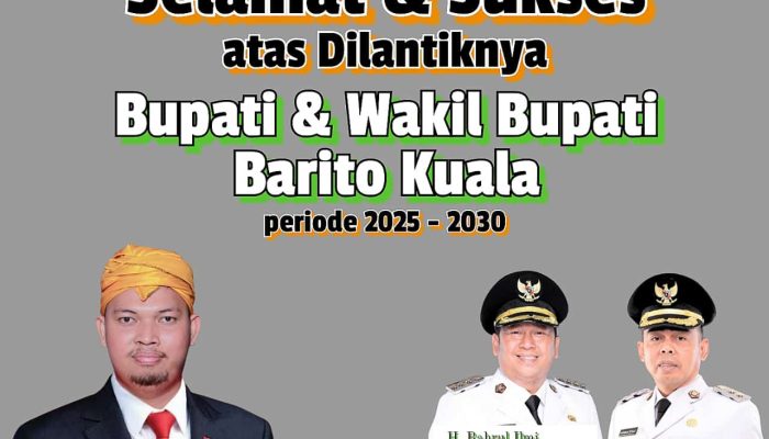 Bima Putra Pratama Sampaikan Ucapan Selamat dan Sukses untuk H. Bahrul Ilmi dan Herman Susilo