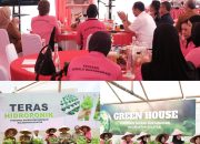 Polda Kalsel Launching Empat Green House dan Panen Tanaman Sayur Holtikultura