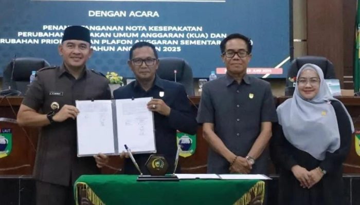 Pemkab dan DPRD Tanah Laut Sepakati Perubahan KUA-PPAS 2025