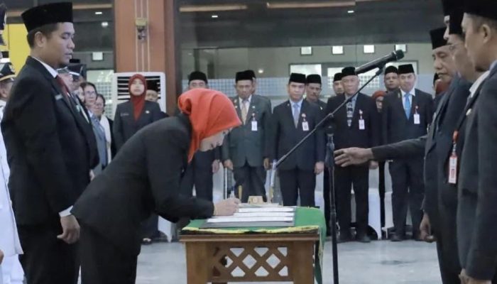 Bupati Tanah Laut Lantik 157 Pejabat, Tekankan Disiplin, Integritas dan Pelayanan Publik