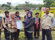 CAMAT ANGSANA LEPAS KONTINGEN LOMBA TINGKAT III