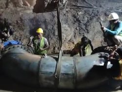 Pekerjaan Kebocoran Pipa PT PAM Bandarmasih Sudah Selesai