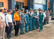 Apel Kesiagaan Pembukaan Pos Koordinasi Penyelenggaraan Angkutan Laut Lebaran 1444 H/Tahun 2023 Banjarmasin