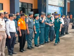 Apel Kesiagaan Pembukaan Pos Koordinasi Penyelenggaraan Angkutan Laut Lebaran 1444 H/Tahun 2023 Banjarmasin