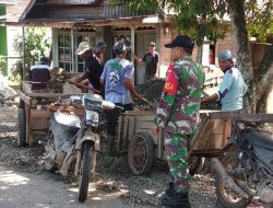 WARGA HAPULANG Antusias Sambut TMMD ke-116 Kodim 1002/HST