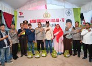 Bantu Warga, Kapolda Kalsel Bagikan 400 Tabung Gas LPG Gratis