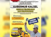 Sambut HUT RI Ke 78 Dan Harjad Ke 74 Th Kalsel, Pembebasan Juga Pengurangan Pajak Kendaraan Bermotor Dan Bea Balik Nama Kendaraan Bermotor