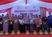 Kapolda Kalsel Bagikan 377 Tabung Gas LPG Gratis Kepada Warga Banjarmasin Barat