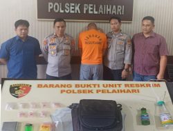 Tekan Angka Peredaran Sabu, Polsek Kota Tangkap Pemakai dan Pengedar dengan Ancaman Diatas 5 tahun