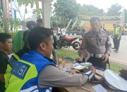 Kepatuhan Berlalu Lintas Bagi Pengendara Banyak Yang Melanggar dan Kurang Disiplin, Terbukti Terjaring Puluhan Roda Dua Kena Tilang