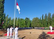 Detik-detik Penghormatan Semua Peserta di Apel Hari Kemerdekaan RI dengan Khidmat Ketika Lagu Indonesia Raya Berkumandang