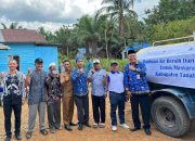BANK Kalsel dan Pemkab Tala Distribusikan Air Bersih ke Warga
