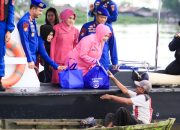 Kepedulian Direktorat Polairud Polda Kalsel Kepada Warga Pesisir