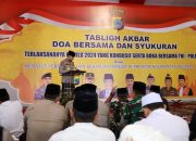 Polda Kalsel Gelar Tabligh Akbar Doa Bersama TNI-POLRI dan Syukuran Pemilu 2024 yang Kondusif