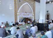 Baru Rampung Masjid Al Anshar Desa Bingkulu, Langsung Terima Manfaat Bantuan Dalam Safari Ramadan