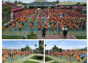Terapkan Pola Hidup Sehat, WBP Lapas Banjarmasin Rutin Berolahraga