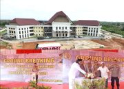 Kapolda Kalsel Lakukan Ground Breaking Gedung Presisi 2 Ditreskrimum di Mako Polda Kalsel Banjarbaru