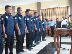 Tesmi Pj Bupati Kukuhkan Pengurus Kerukunan Barisan Pemadam Kebakaran Kab Tala