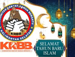 KRBB Kalsel Ucapkan Selamat Tahun Baru Islam 1 Muharram 1446 H