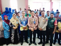 Koordinator Penyuluh Pertanian Sungai Pandan Sinergitas dengan Kapolsek Alabio Dukung Ketahanan Pangan