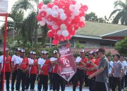 Kemenkumham Kalsel Gelar Turnamen Bola Volly di Lapas Banjarmasin Semarakan Hari Pengayoman Ke-79