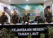 Sekretaris Jaksa Agung Muda RI Kunjungi Kejari Tanah Laut, Evaluasi Kinerja Intelijen