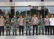 Polda Kalsel Sambut Silaturahmi Pangdam XII/Tanjungpura di Mapolda Kalsel