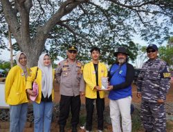 BEM ULM Laksanakan Aksi Konservasi Bersama Aparat Desa, POLRI dan TNI AL di Tabanio Tala