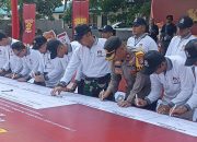 Deklarasi Damai di Tanda Tangani Bersama Pihak Paslon dan Forkompimda Tala