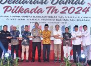 Kapolda Kalsel: Mari Bersama-sama Deklarasikan Pilkada Aman dan Damai di Batola