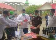 Narkotika Dimusnahkan, Kejari Tanah Laut Ungkap 117 Kasus Perkara