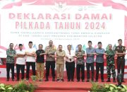 Deklarasi Pilkada Damai di Kabupaten Tanah Laut, Polda Kalsel Saksi Komitmen Kedua Paslon