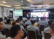 Lapas Banjarmasin Ikuti Sosialisasi Penguatan Kehumasan dan Publikasi Budaya Anti Korupsi