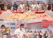 Polda Kalsel Kembali Musnahkan Barang Bukti Narkotika dalam Jumlah Besar