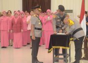 Kapolda Kalsel Irjen Pol Rosyanto Yudha Hermawan Lantik Brigjen Pol Golkar Pangarso Rahardjo Sebagai Wakapolda Kalsel