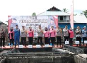 Sambang Nusa Presisi, Polda Kalsel Gelar Baksos dan Penebaran Bibit Ikan