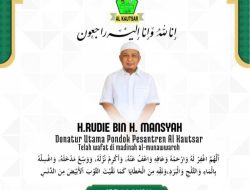 H Rudie Bin H Mansyah Tutup Usia di Madinah Al Munawwarah, Hj Hamsiah SE Sampaikan Duka Cita