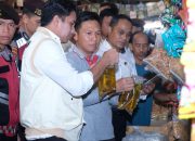 Satgas Pangan Polda Kalsel Lakukan Sidak Pasar Cek Harga Bapokting dan Minyak Goreng