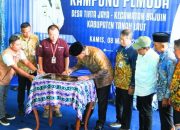 Kampung Pemuda Tirtajaya Diresmikan Bupati Tanah Laut, Jadi Role Model Nasional