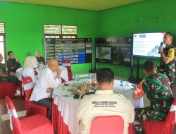 TMMD ke-124 Kodim 1009/Tanah Laut Capai 70 Persen, Dansatgas Paparkan ke Tim Wasev Mabesad