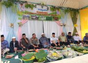 HUT ke-42 Desa Sumber Mulia, Camat Pelaihari Letakkan Batu Pertama Pembangunan Sanggar Belajar Islamic Center